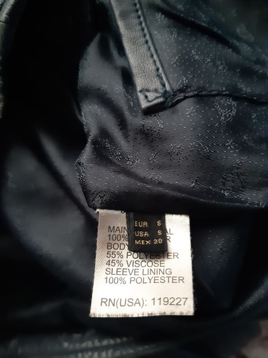 Massimo dutti geaca piele naturala