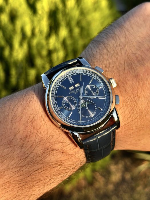 ceas patek philippe perpetual calendar blue