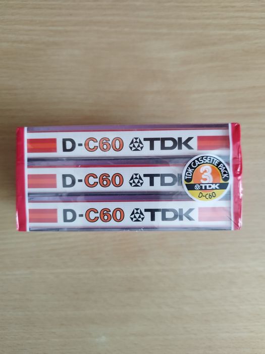 Чисто нови аудио касети TDK D-C60
