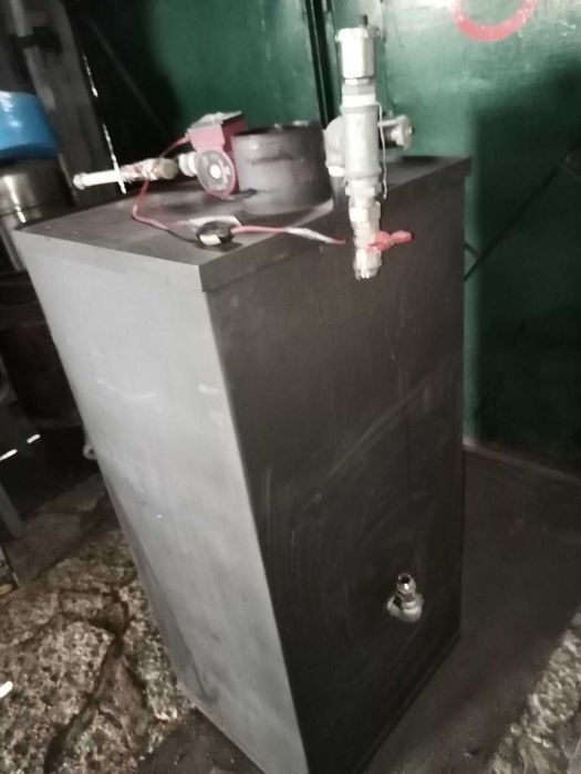 Печка Прити с водна риза и помпа Grundfos