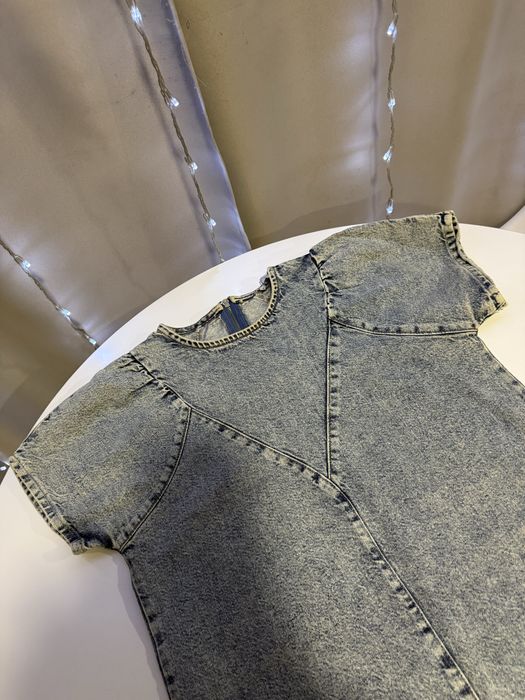 Женское джинсовое платье