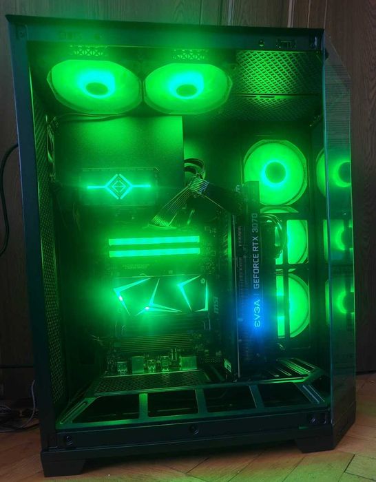 Геймърски компютър Ryzen 5 7500f, GeForce RTX 3070 , 16gb ddr5, 1tb nvme