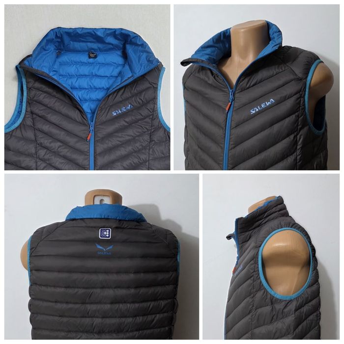 Vesta puf SALEWA Lagazuoi impermeabilă, mărimea L, sau Nr. 50 unisex