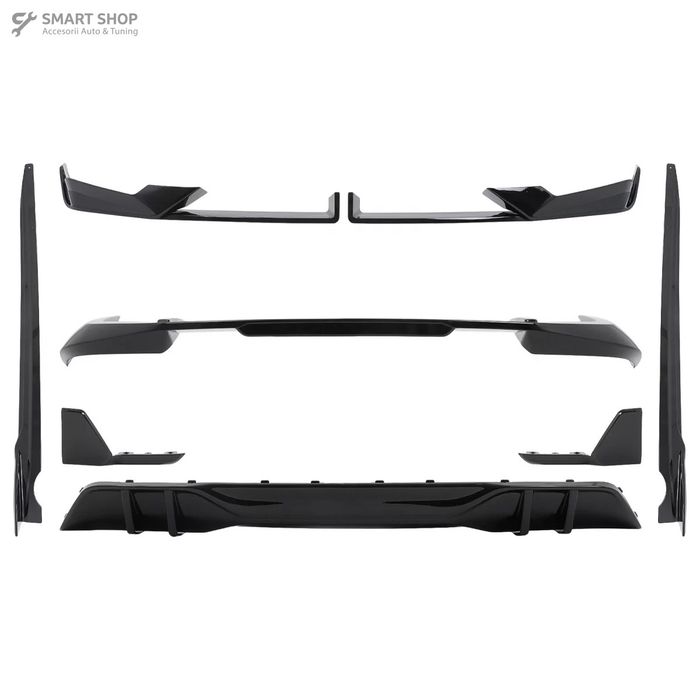 Pachet Exterior Aero BMW X5 G05 LCI M-Tech (2023-) Black Knight Design