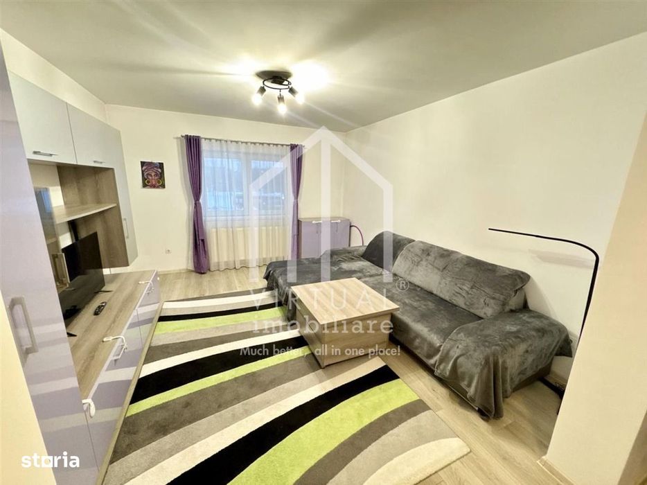 Apartament 2 camere, mobilat modern, etaj 1/4