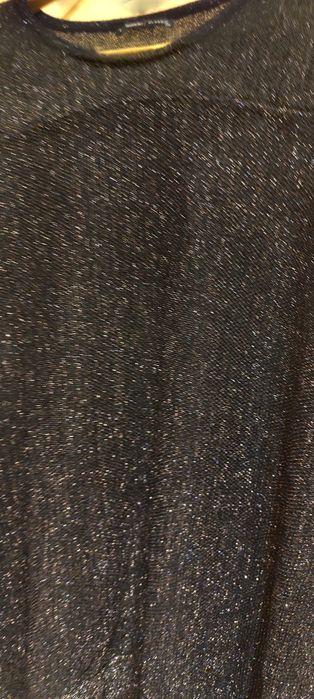 Блуза с вплетена нишка от ламе