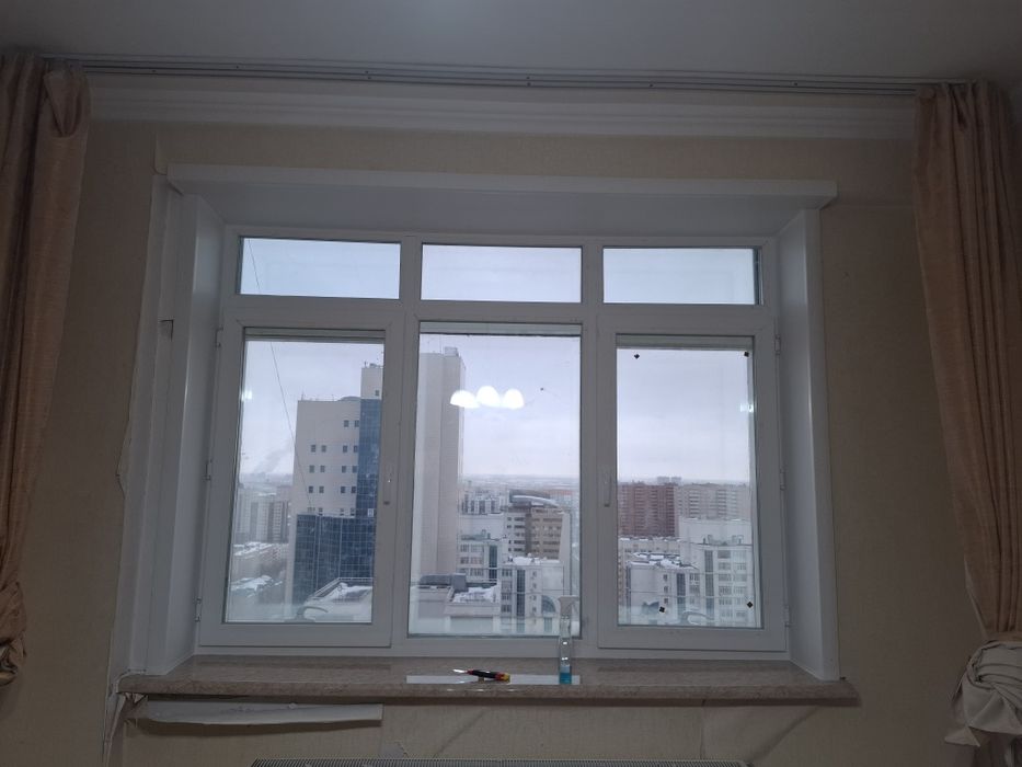 Пластиковые перегородки, окна, откосы ,балконы