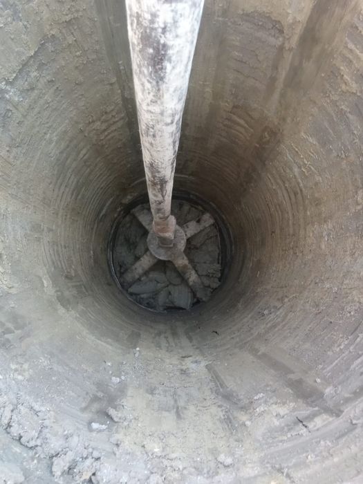 Execut fantani cu tuburi beton mecanizat