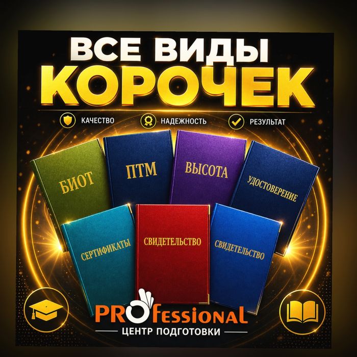 БиОТ | ПТМ | Корочки | Допуски | Промбез | Обучение | Свидетельства