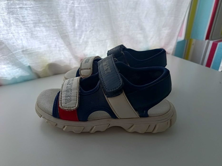 Детски Сандали TOMMY HILFIGER,подходящи за туризъм. Естествена кожа, номер 30
