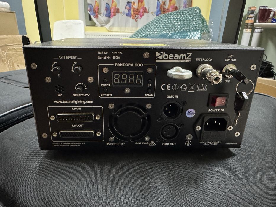 BeamZ laser pandora 600