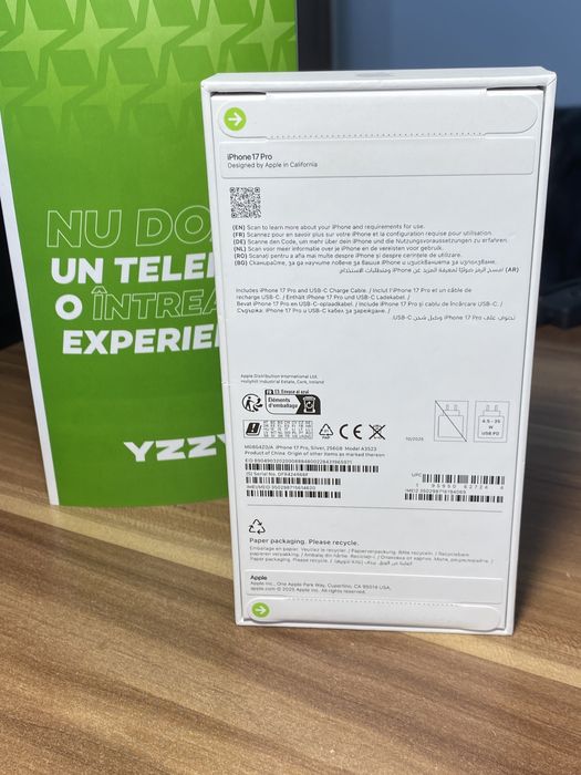 iPhone 17 Pro• 256 GB • Silver