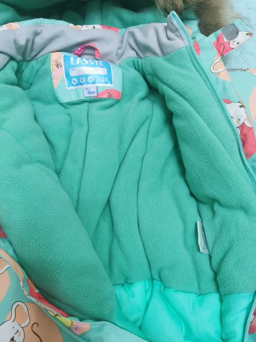 Зимний комбенезон на девочку