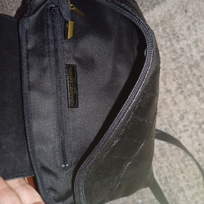 Малка чанта естествена кожа