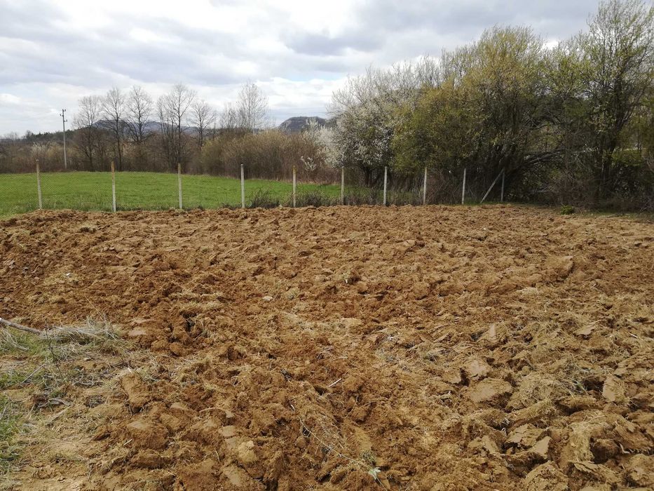 Фрезоване, косене и оран с малък трактор 4х4