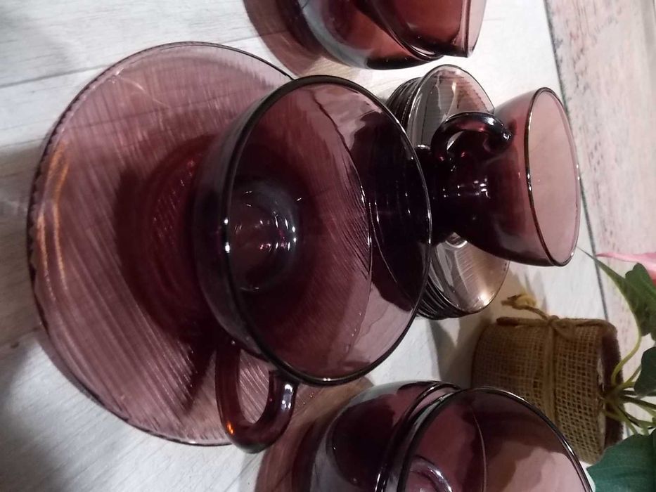 set 6 boluri cristal de Russia = 230 lei, set cafea/ceai  = 70 lei/set