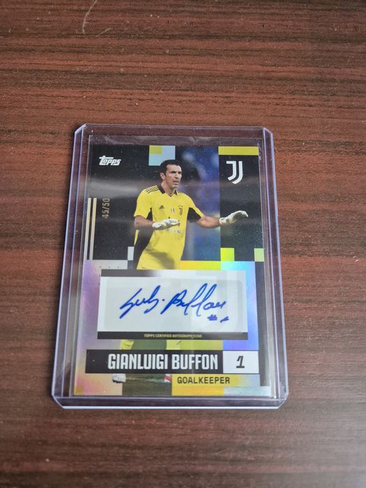 Gianluigi Buffon Topps auto/50