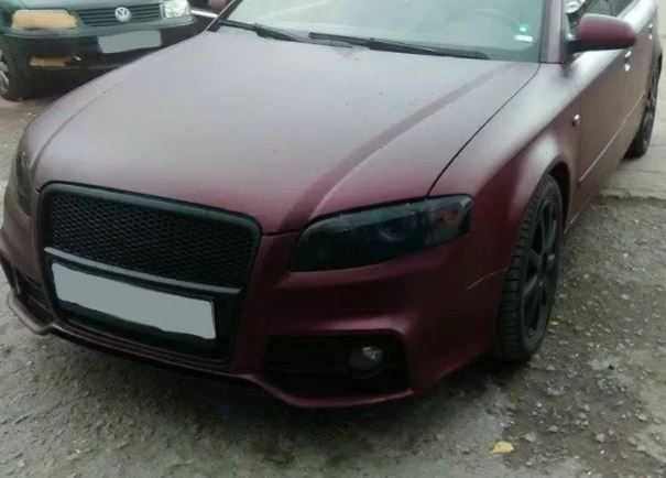 Предна броня за Audi A4 B7 8E 2004г-2008г S-Line Design с хром лайсна