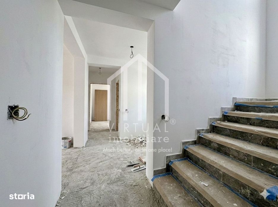Casa cu 4 camere, 110mp utili,253mp teren, la stadiul de alb, Cisnadie