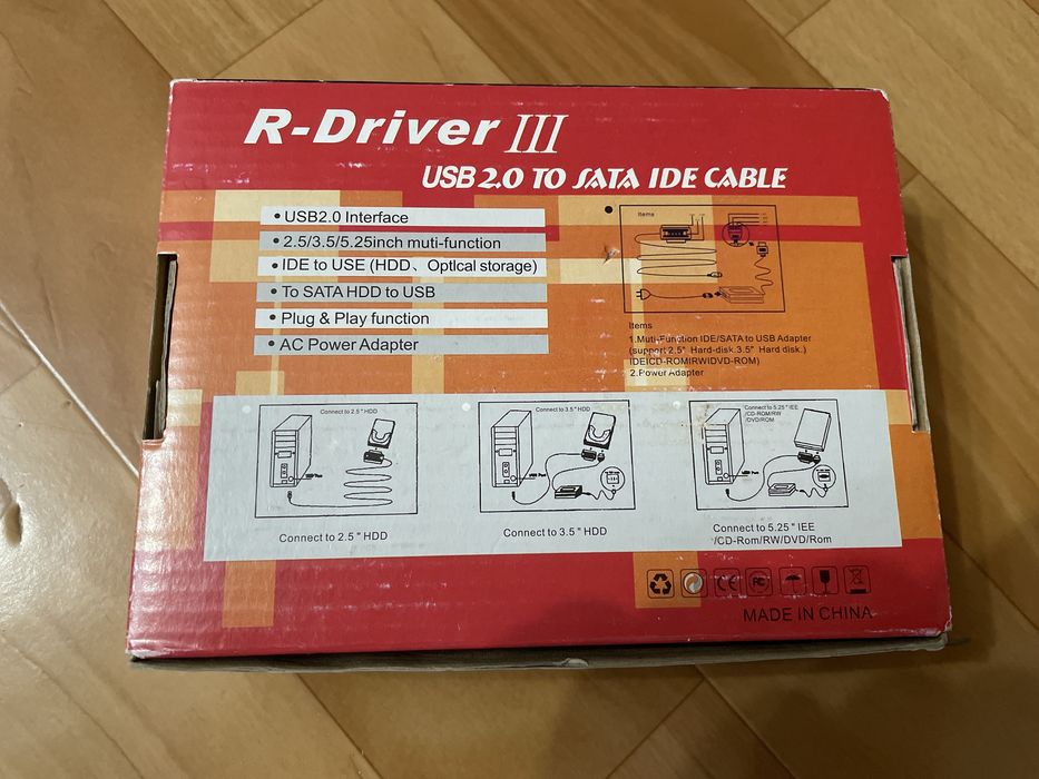 Устройство для подключения HDD к ПК