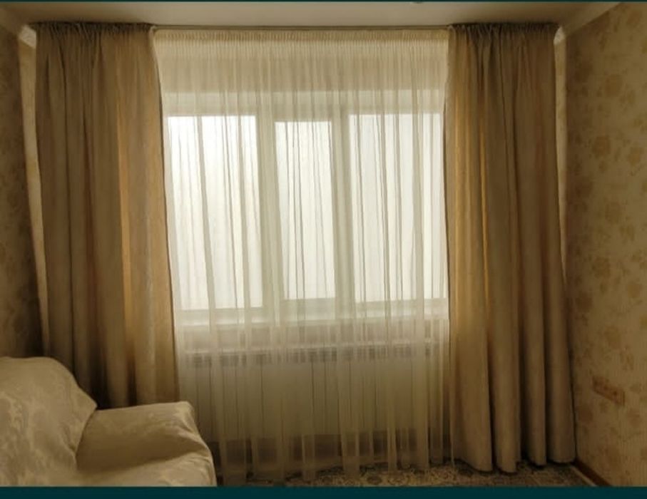 Шторы и тюль жаккард и сетка