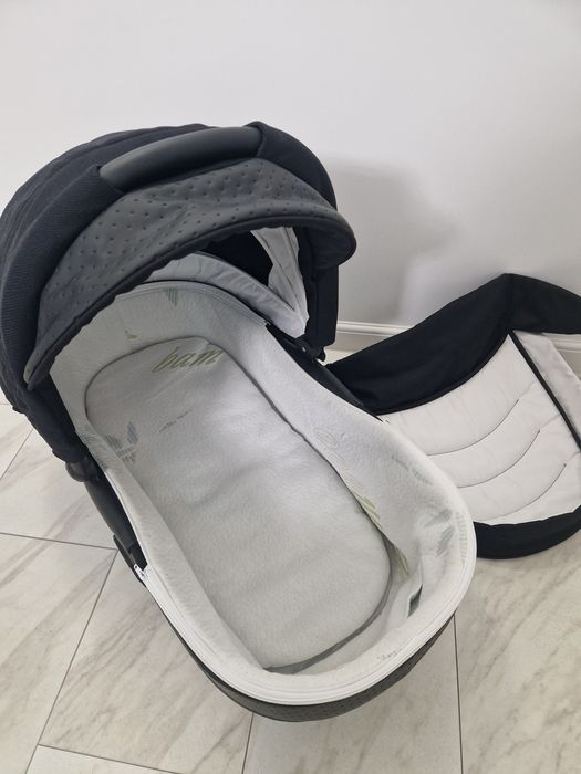 Cărucior Krausman 3 în 1 Poema Black Ediție Limitată