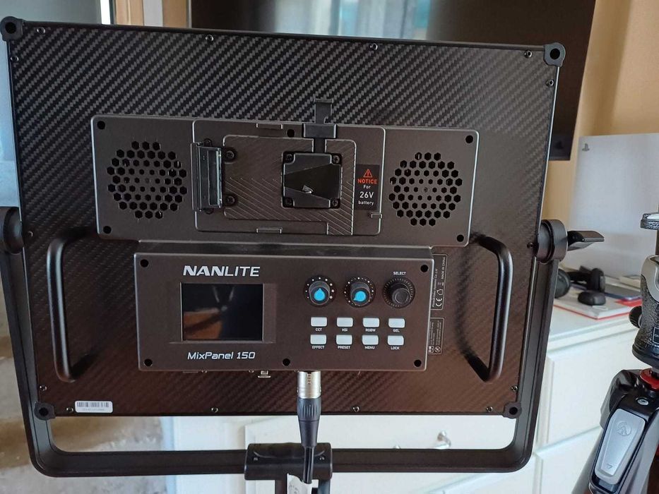 Lampa lumina continua, Nanlite MixPanel 150 RGBWW LED, softbox inclus