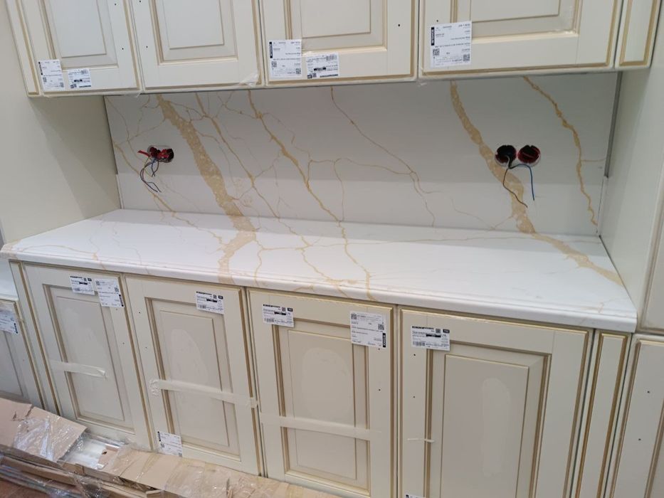 Кухонные столешницы из искусственного камня кварц,акрил