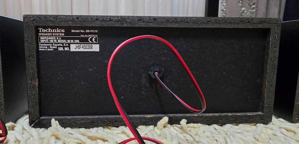 Technics boxe audio