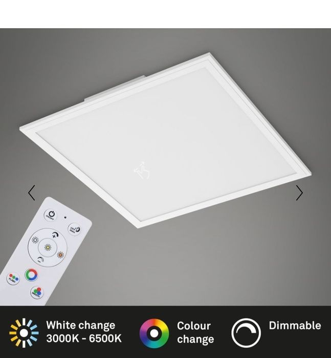 Таванен лед rgb панел с дистанционно 45/45см