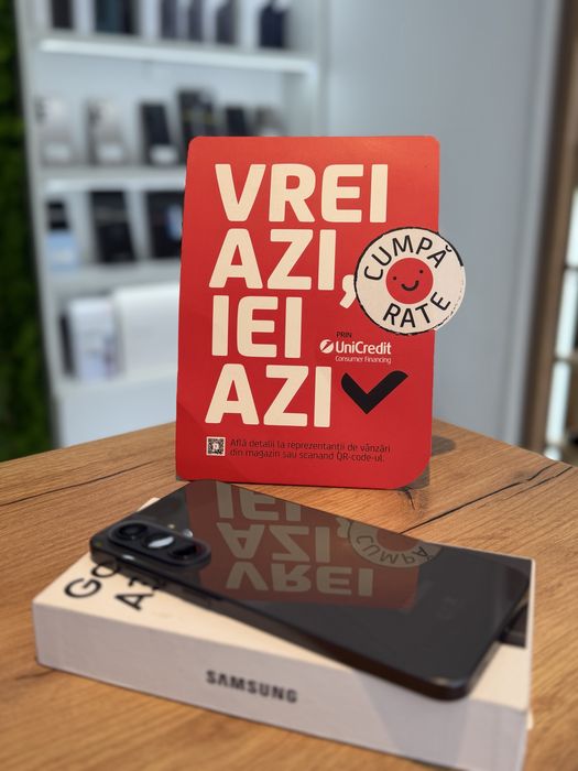Samsung A37 128Gb Charcoal/Baterie 100%/Garantie 12 luni @atsgsm.ro