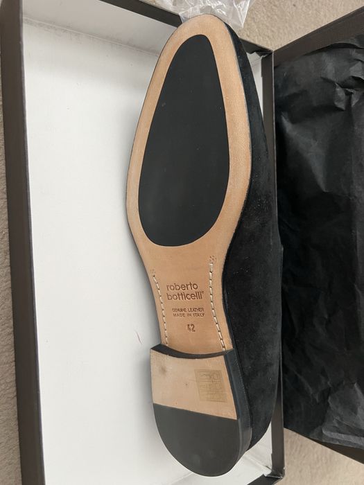 Мъжки официални обувки от велур