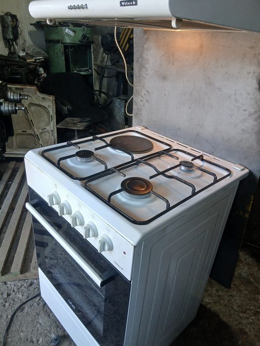 Газовая плита с электро точкой