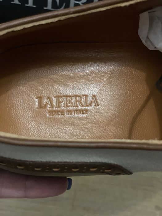 La Perla pantofi de piele