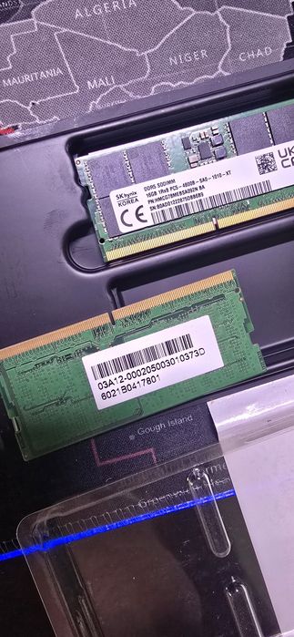 Memorie RAM Laptop SODIMM 2x16GB DDR5 SK Hynix 4800MHz, 1Rx8