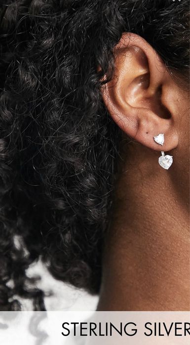 Cercei argint 925 cu cristale Swarovski, noi