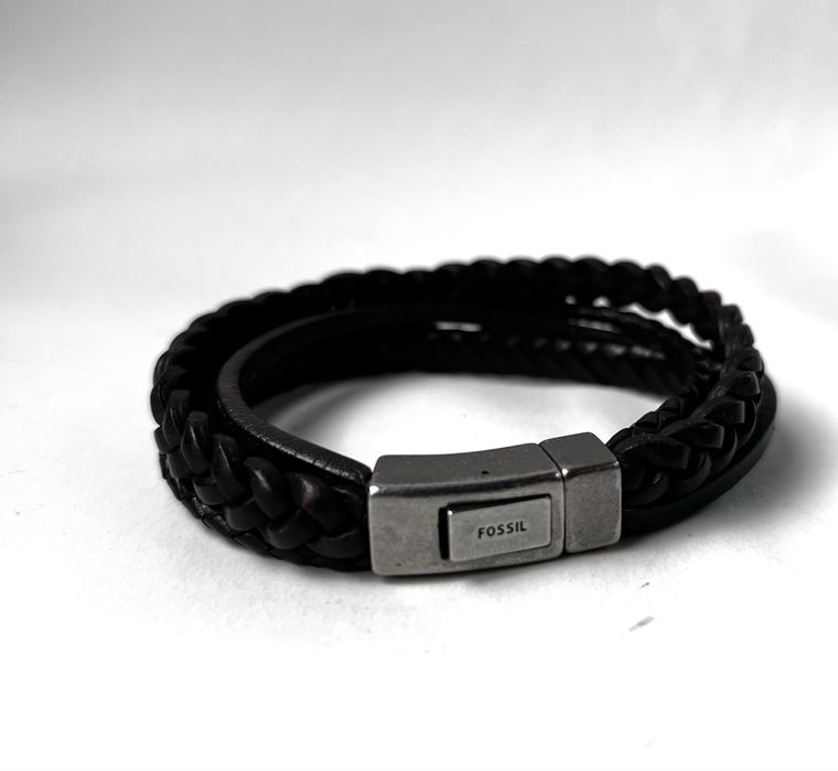 Bratara piele barbati FOSSIL