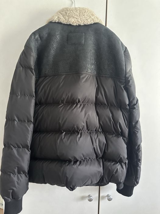 Geacă din blană naturală ovine L/XL