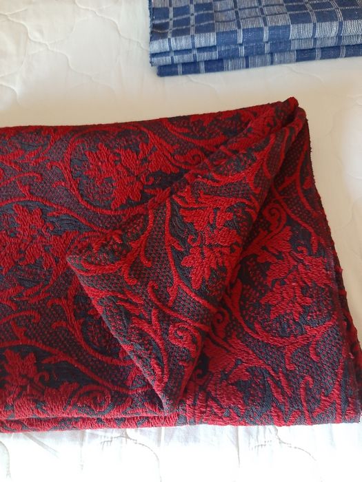 Покривка, Два броя НОВИ; Памучна дантела за завеса , нова