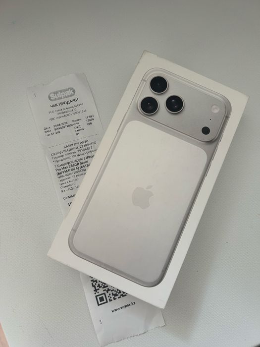 iPhone 17 ProMax 256 Sulpak, EAC запечатан