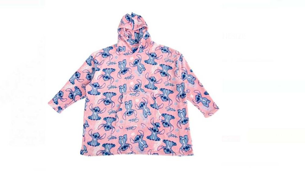 Худи/одеяло с ръкави Стич