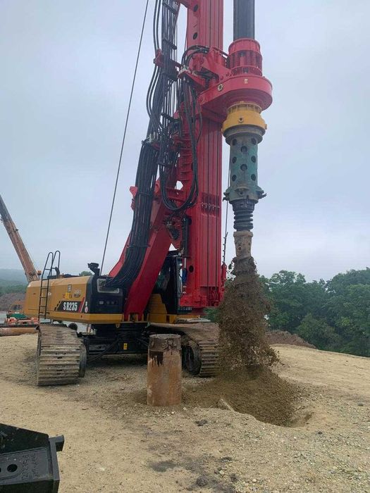 Услуга Бурение свай для различных объектов и мостов
