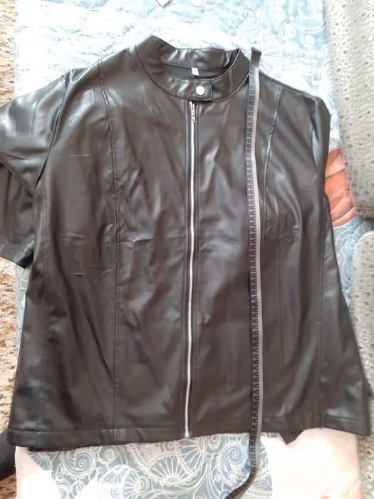 Черно есенно яке  8XL