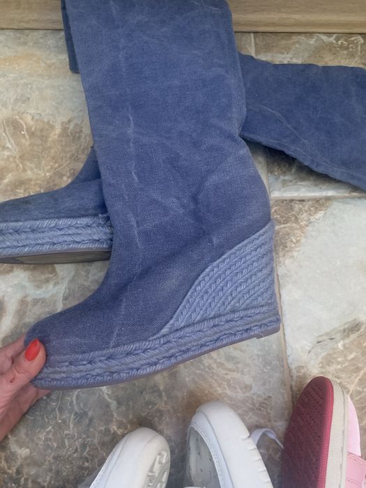 Летни дънкови  ботуши и спортни обувки