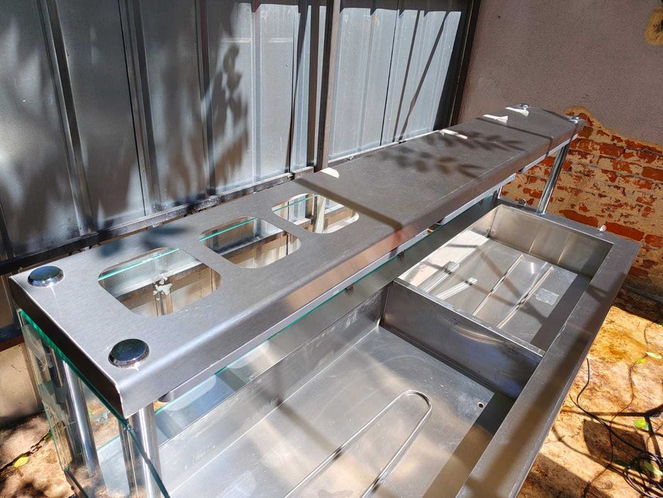 Електрическа топла витрина бен мари CSA Inox 6 × GN 1/1