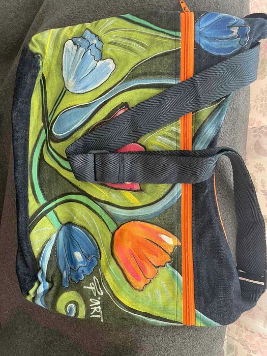 Ръчно рисувана чанта