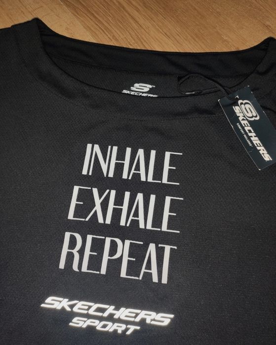 Tricou dama Skechers cropped oversize mărimea L