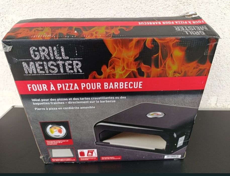 cuptor piatra pizza tarte baghete pentru gratar pe gaz lemne termostat