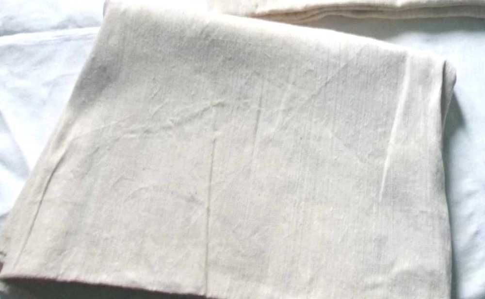 Fata de masa tesuta manual la razboi, din canepa, dimensiuni mari