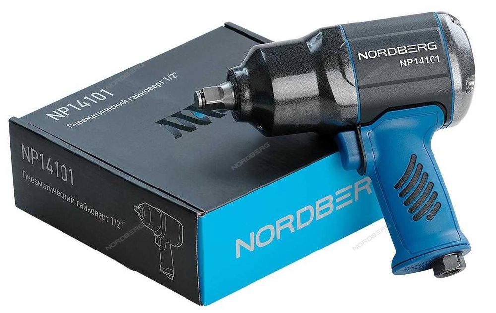 ПНЕВМОГАЙКОВЕРТ ударный 1/2", 1300Нм